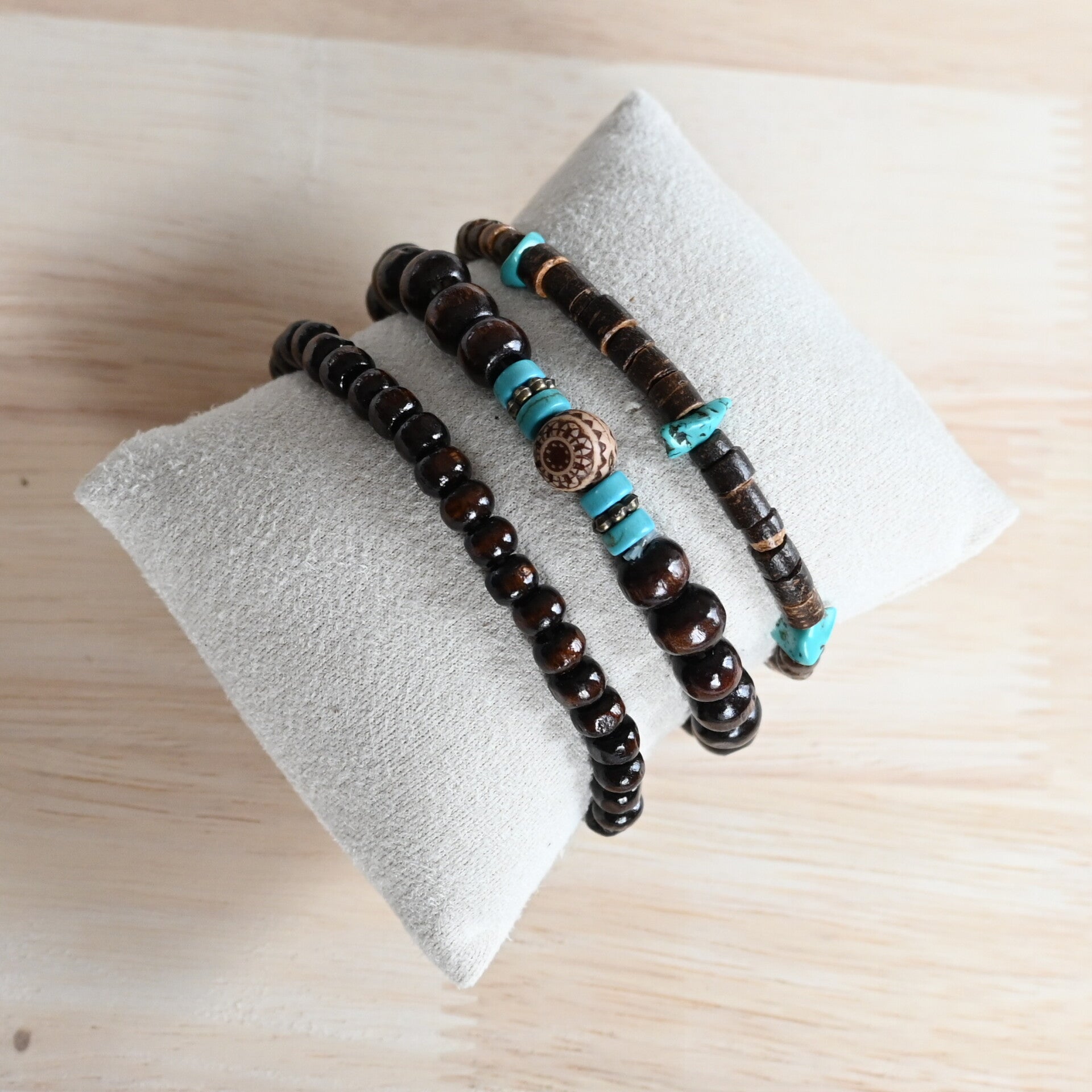 Set van 3 armbanden - Liam