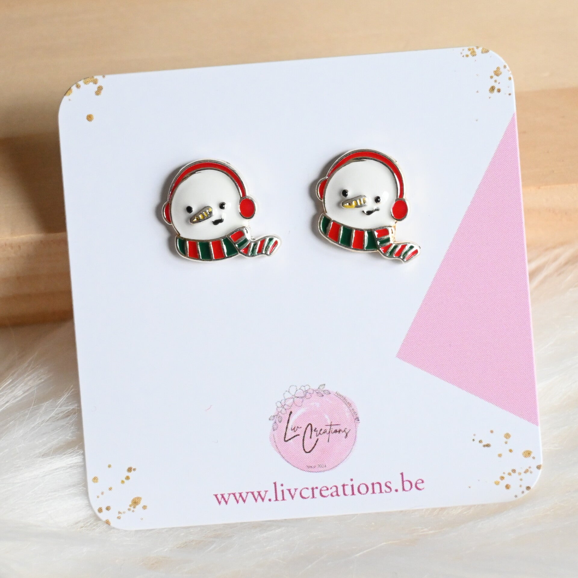 Sneeuwman Oorstekers – Winterse Vibes