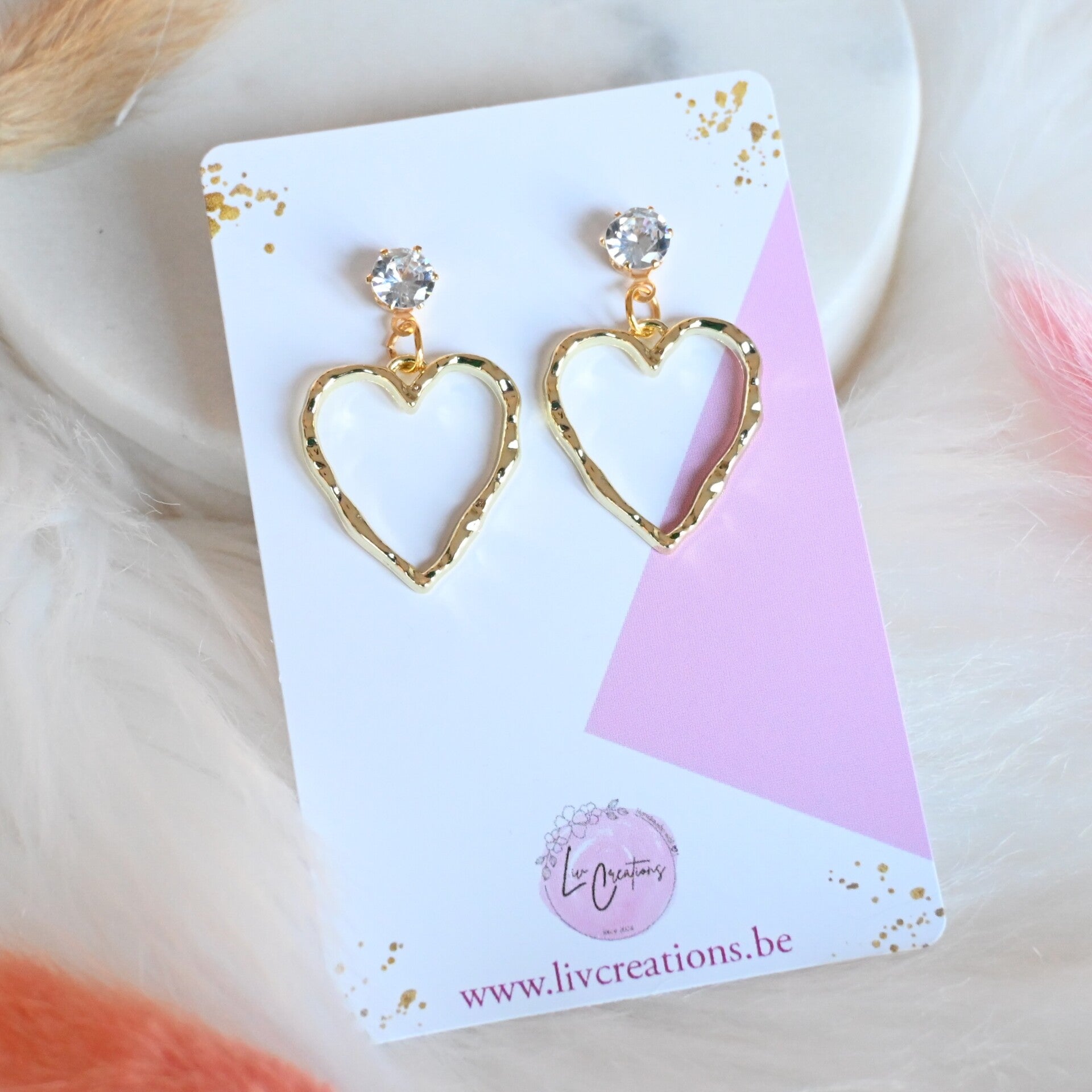 Liefdevolle oorbellen ‘Sweetie’ – Crush Pop