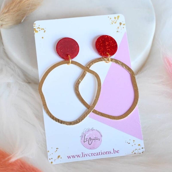 Crush Pop - Oorbellen - Peachy