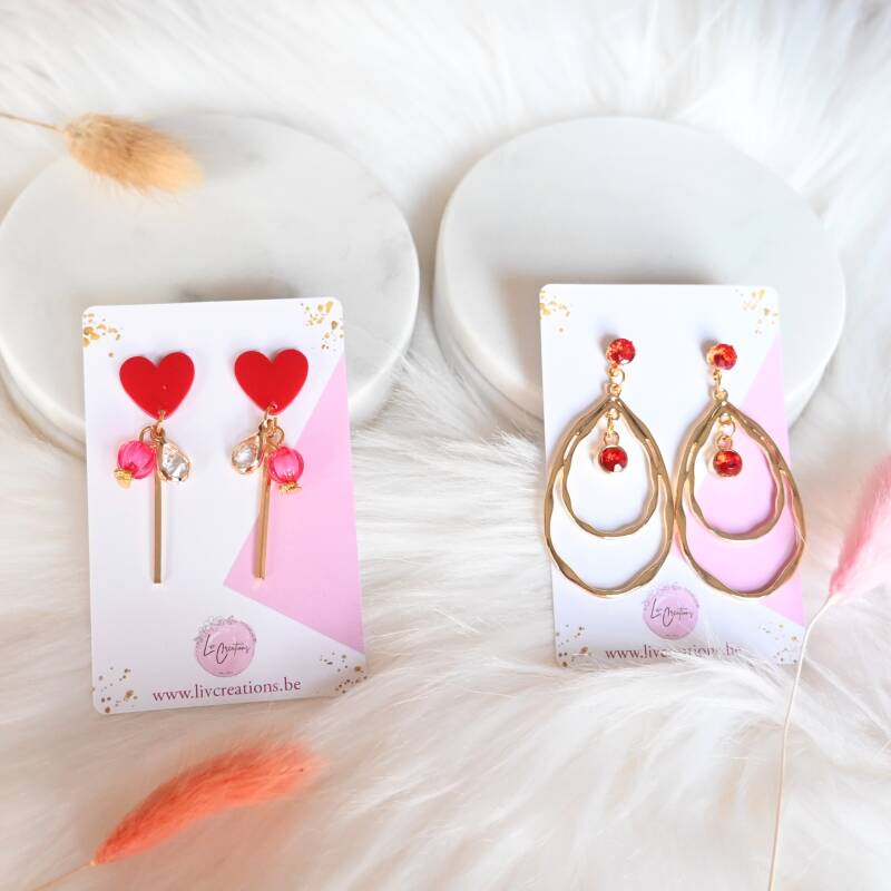 Crush Pop oorbellen collectie Liv Creations`