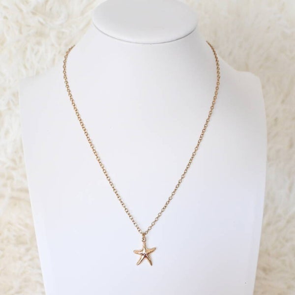 Zomerse ketting met zeester