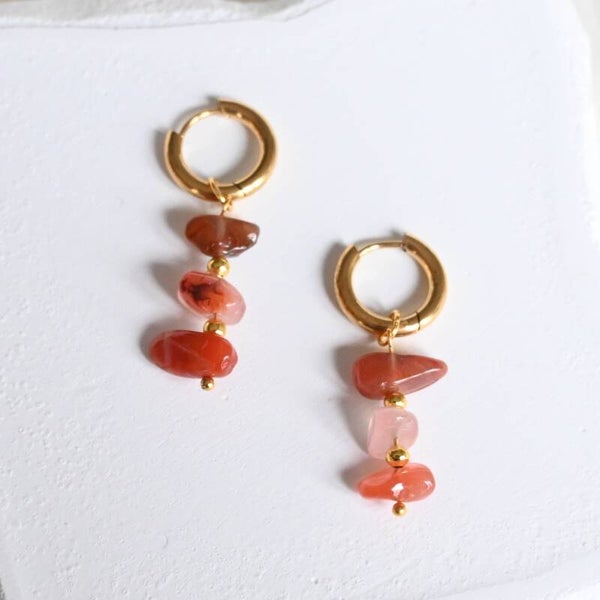 Boho Hoops – Desert Blush