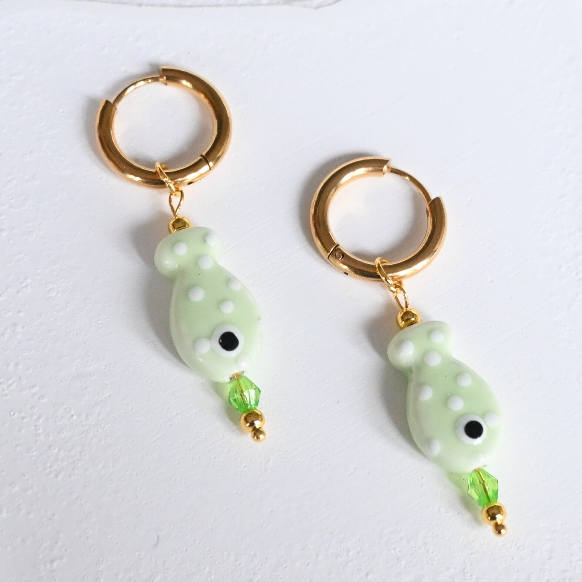 Boho Hoops – Minty Fish