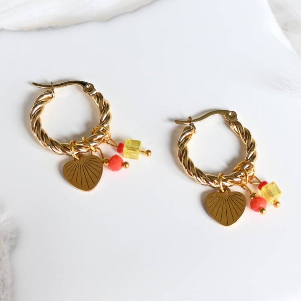 Sunset Heart Hoops
