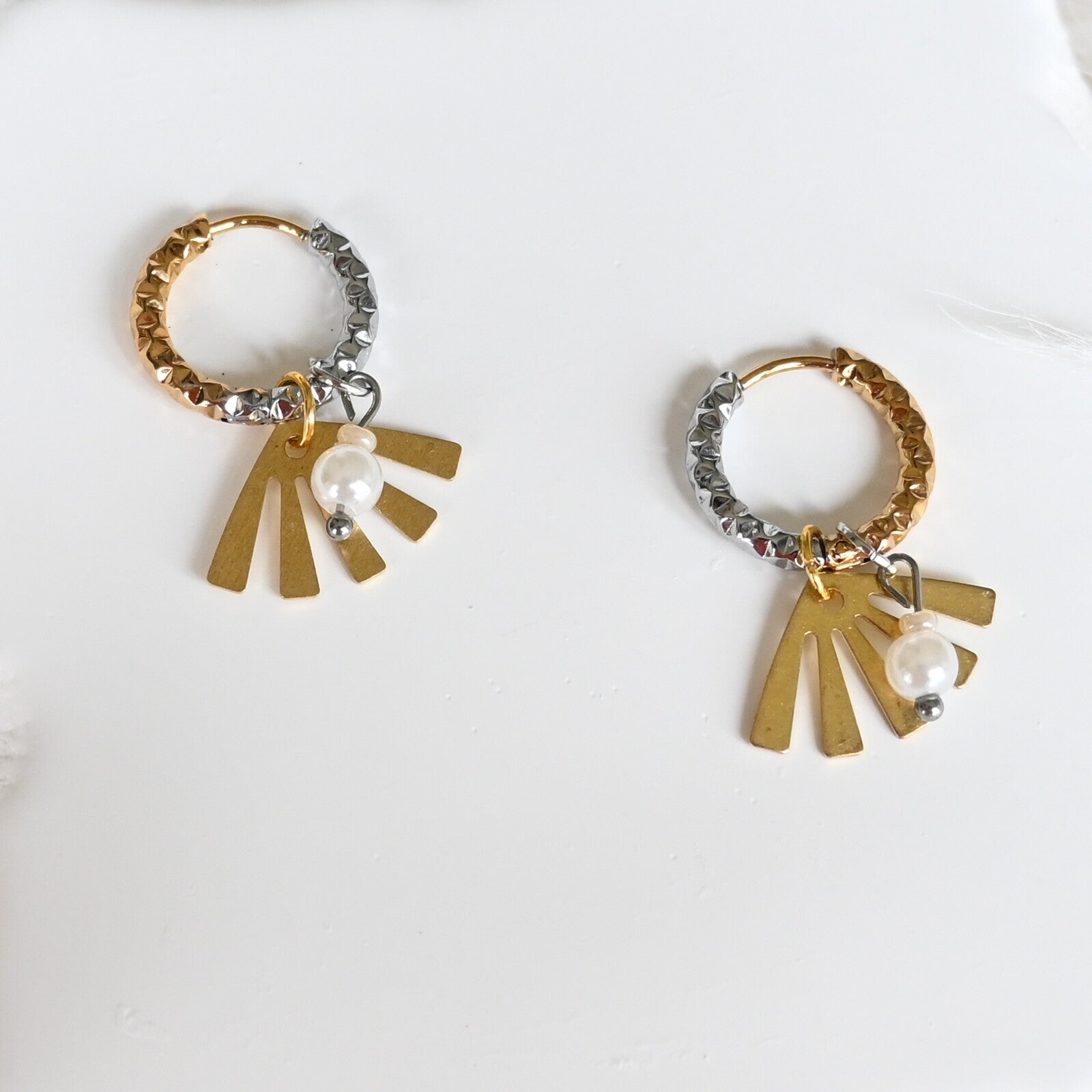 Golden Sunrise Hoops