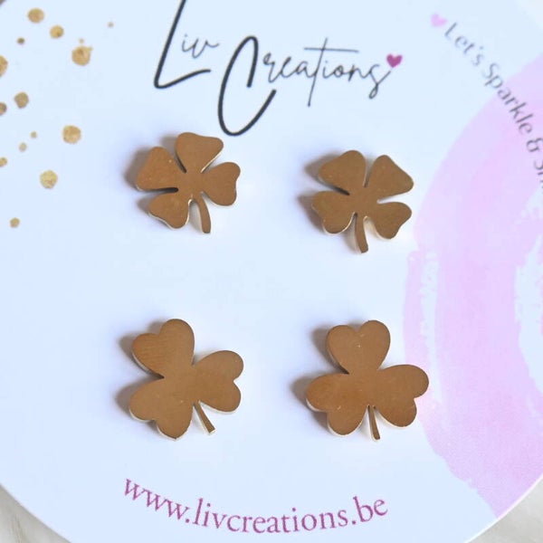 Lucky Clover Oorstekers Duo