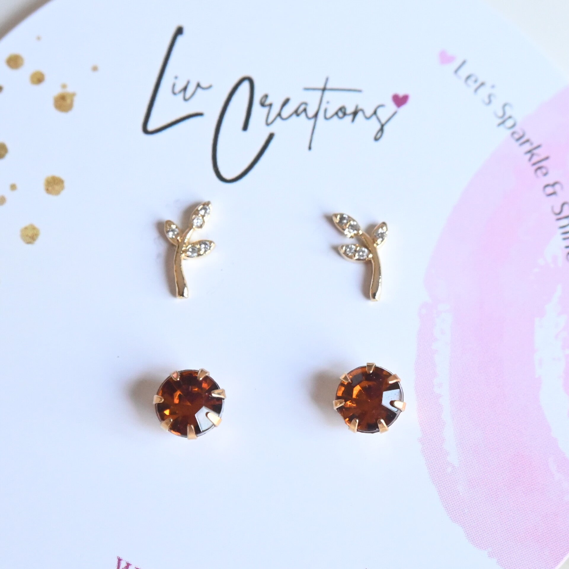 Autumn Spark Oorstekers Duo
