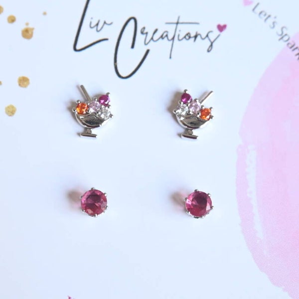Berry Bliss Oorstekers Duo