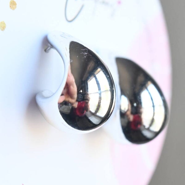 Mirror Drop Oorstekers