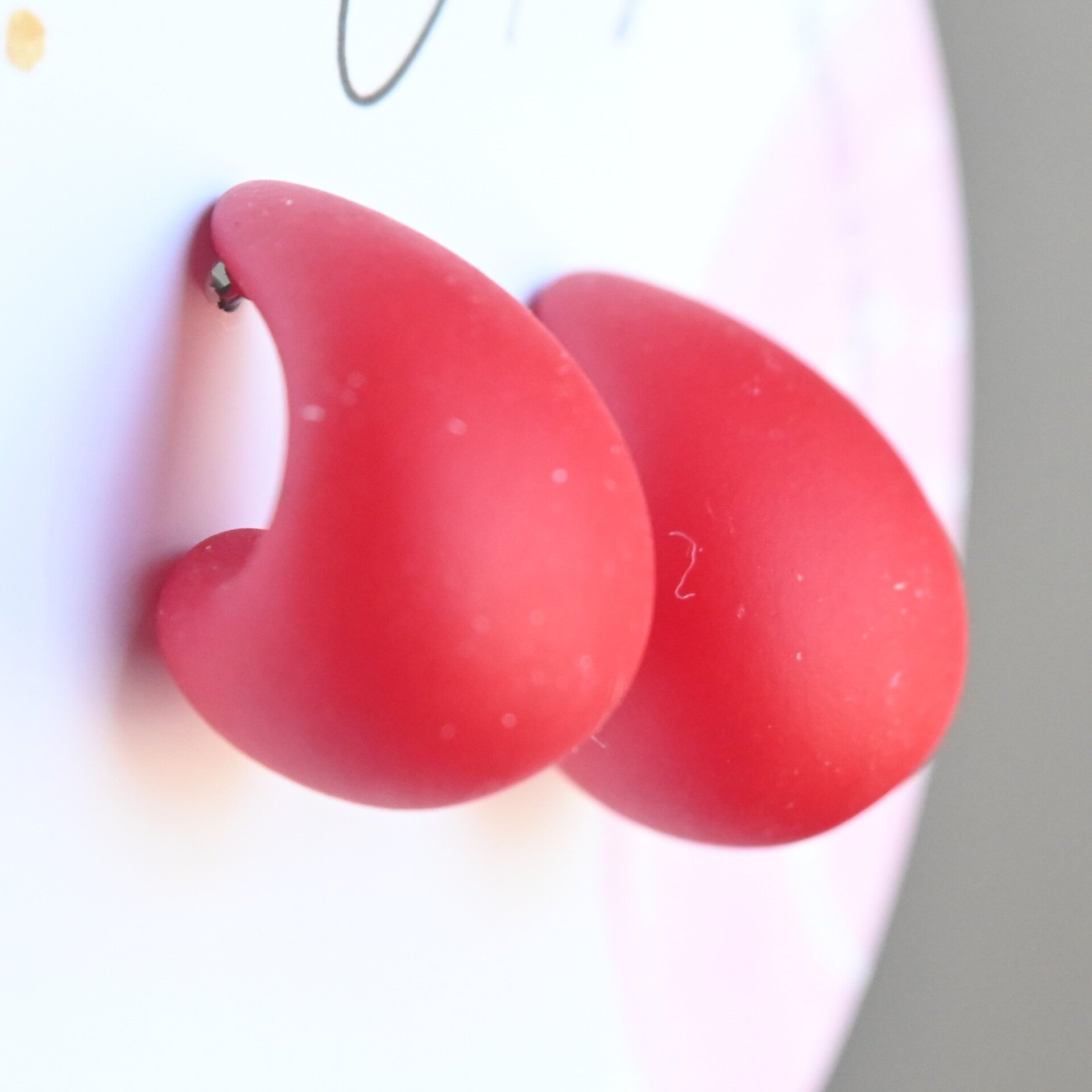 Cherry Drop Oorstekers