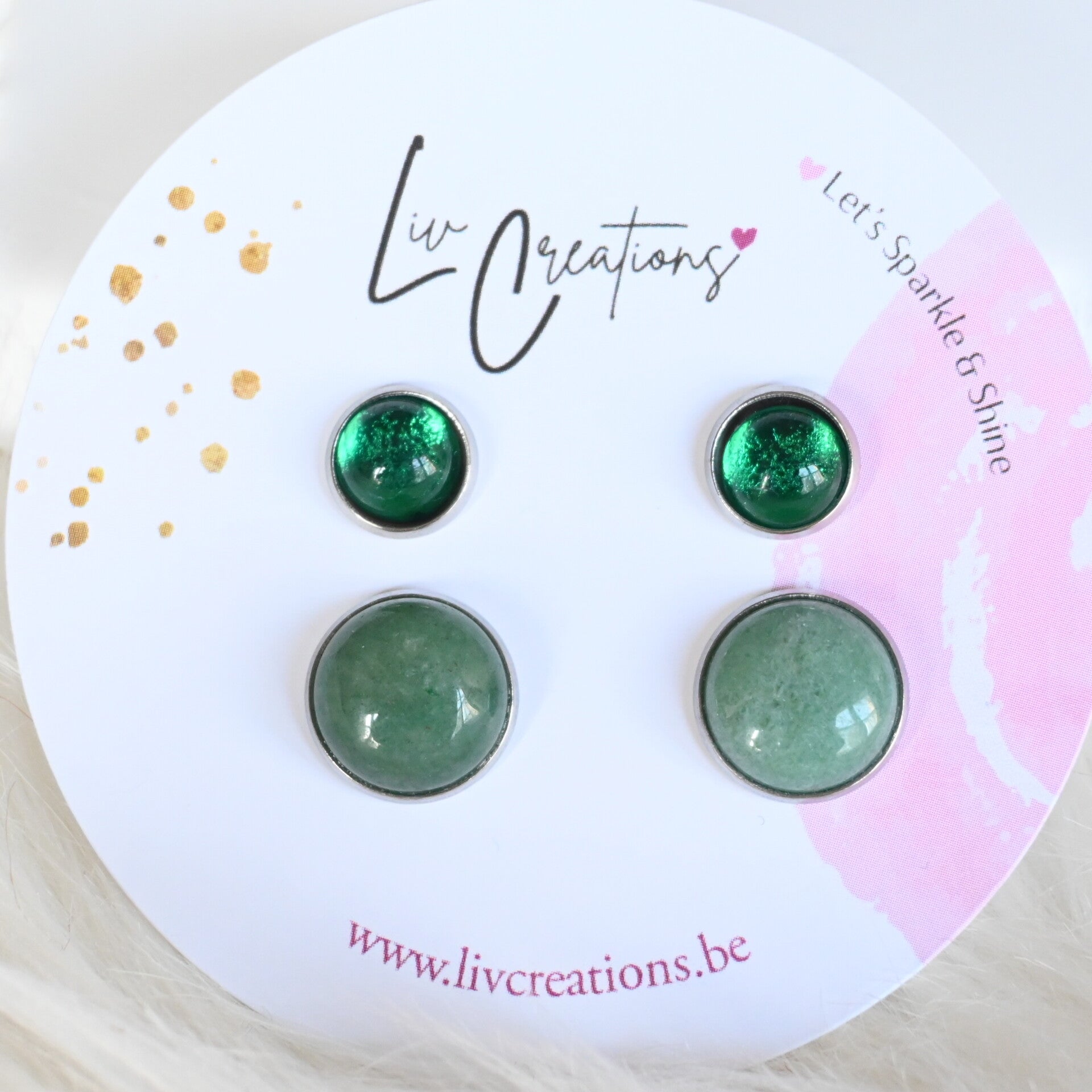 Emerald Mist Oorstekers Duo