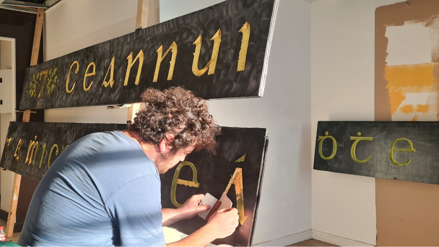 Gold Leaf Restoration