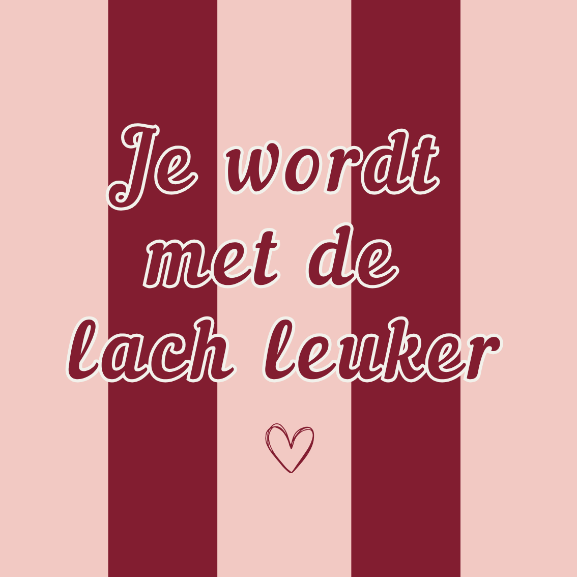 K | Jij wordt met de lach leuker
