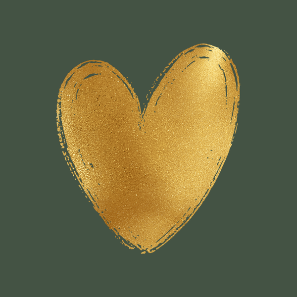 K | Gouden hart