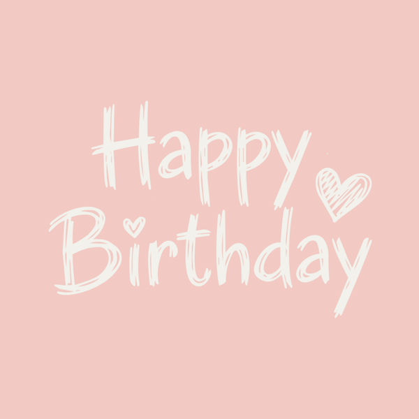 K | Happy birthday