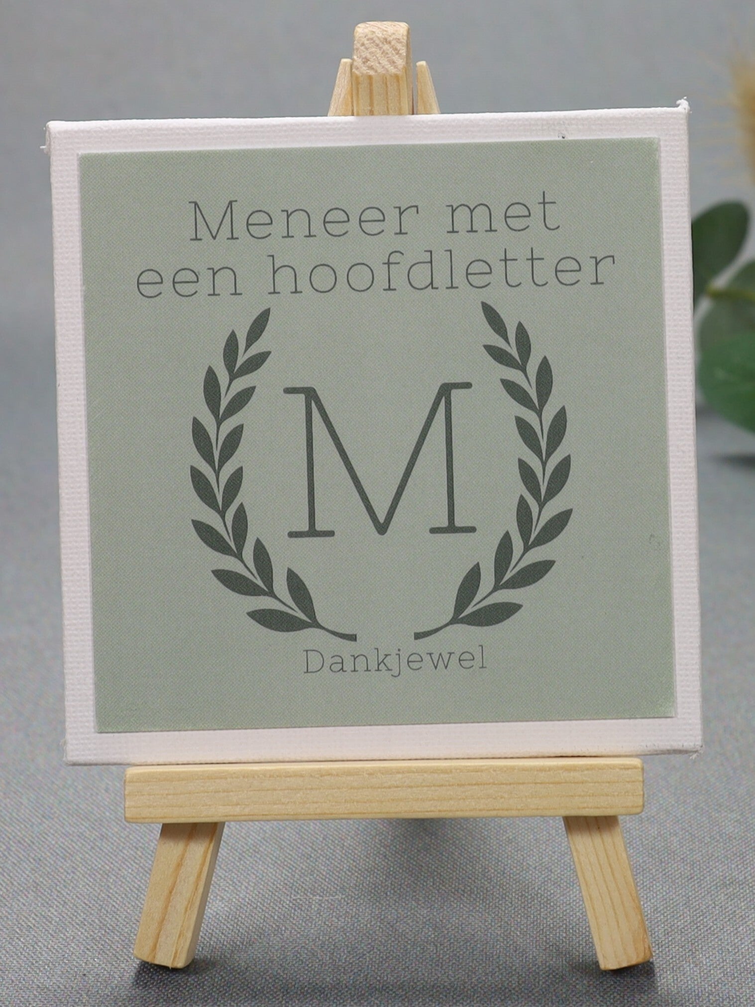 KC | Meneer met een hoofdletter M