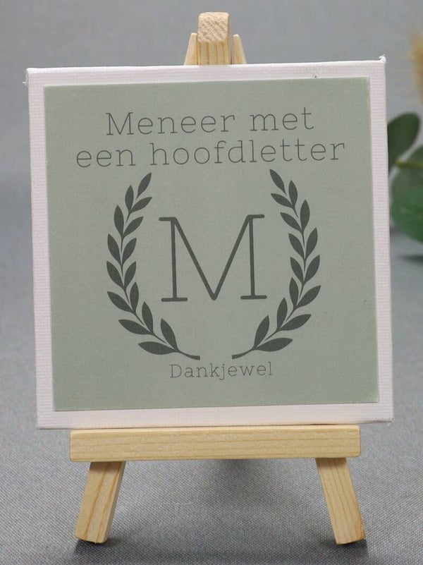 KC | Meneer met een hoofdletter M