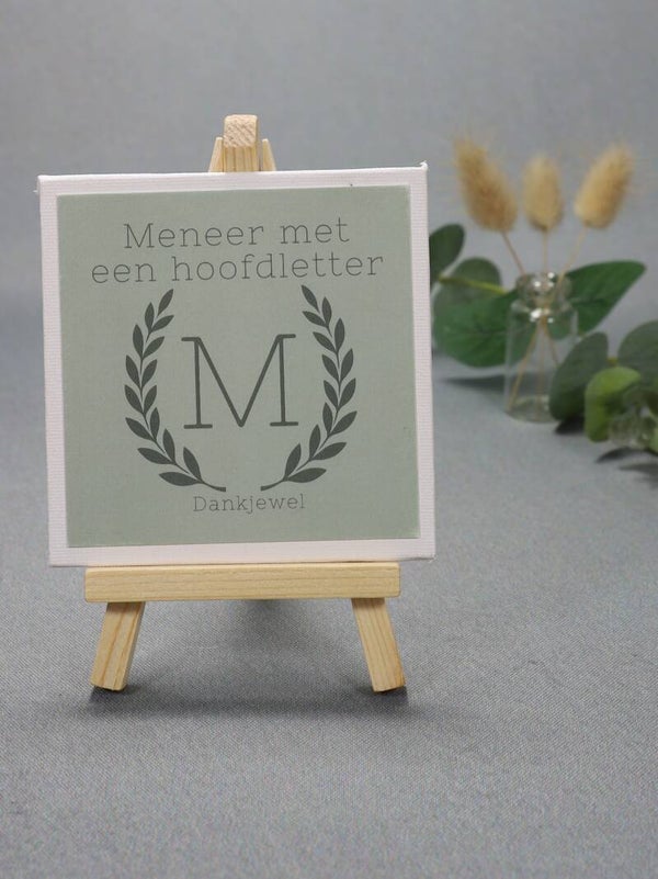 KC | Meneer met een hoofdletter M