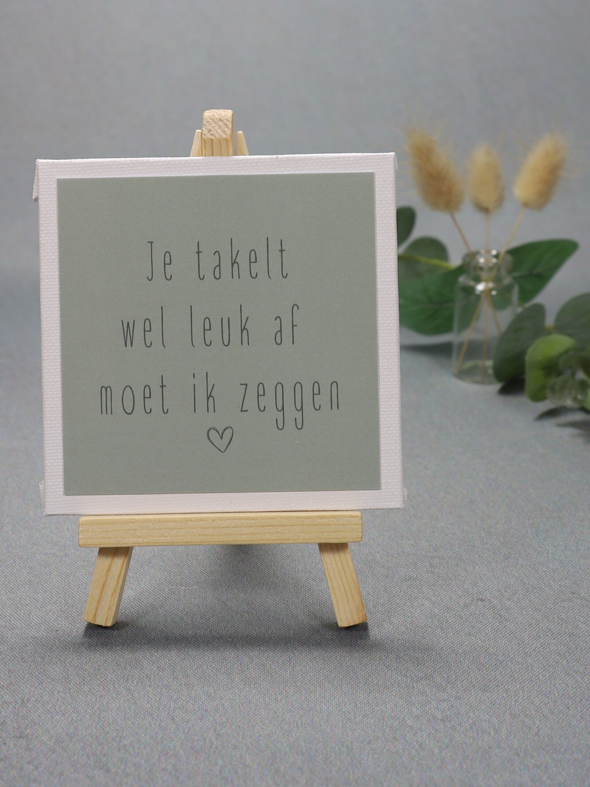 KC | Je takelt wel leuk af