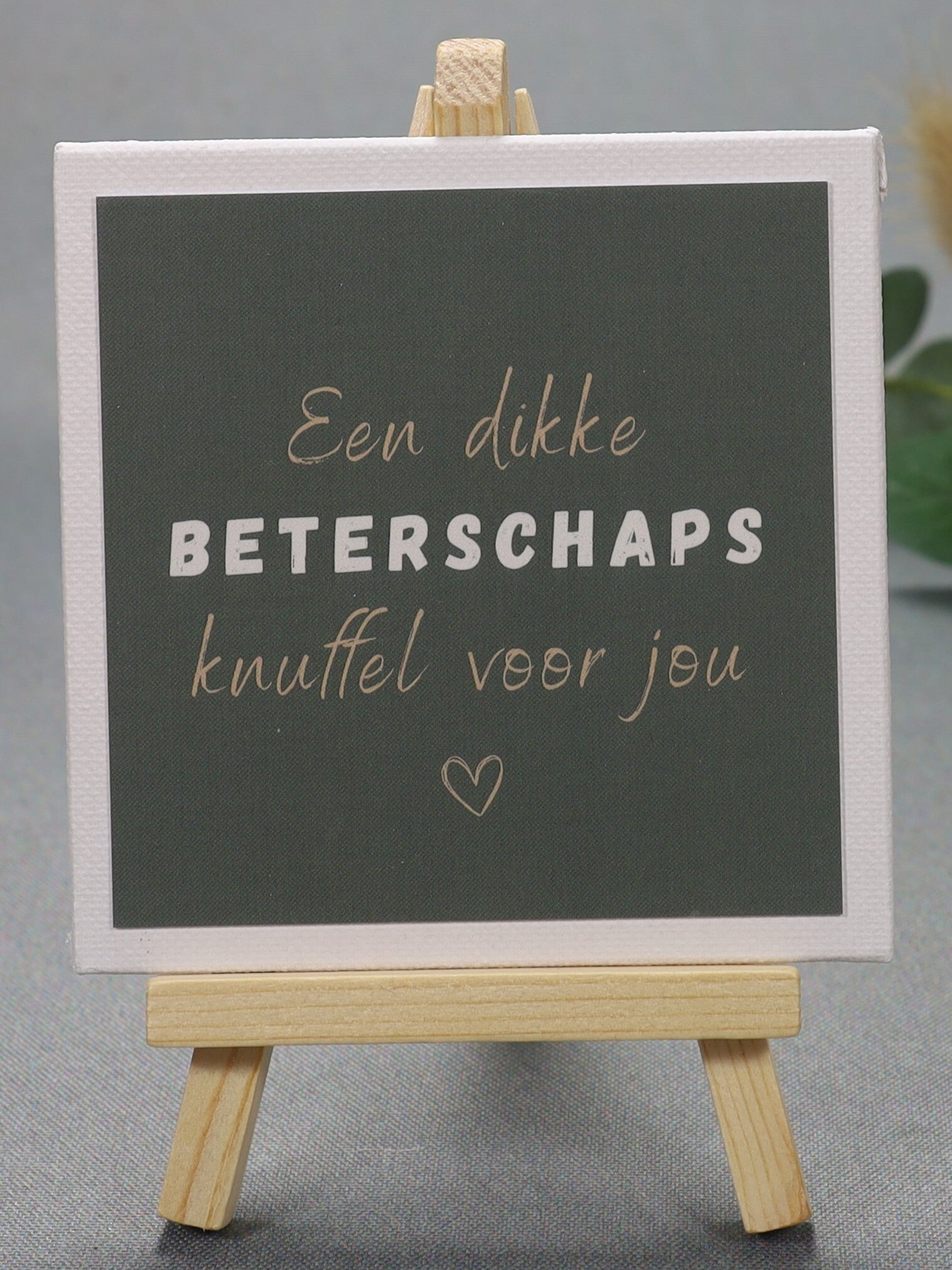 KC | Een dikke beterschapsknuffel voor jou