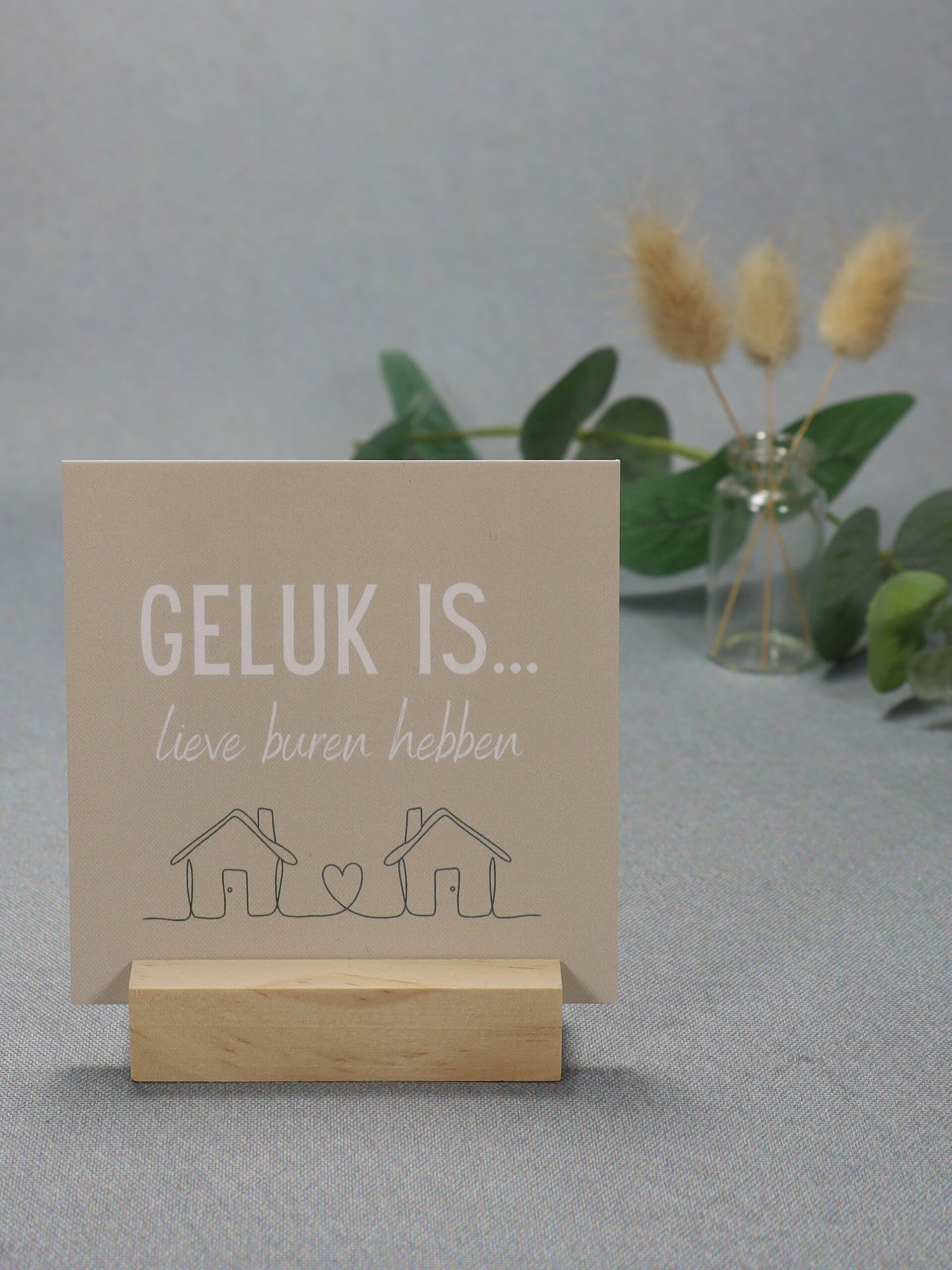 K | Geluk is lieve buren hebben