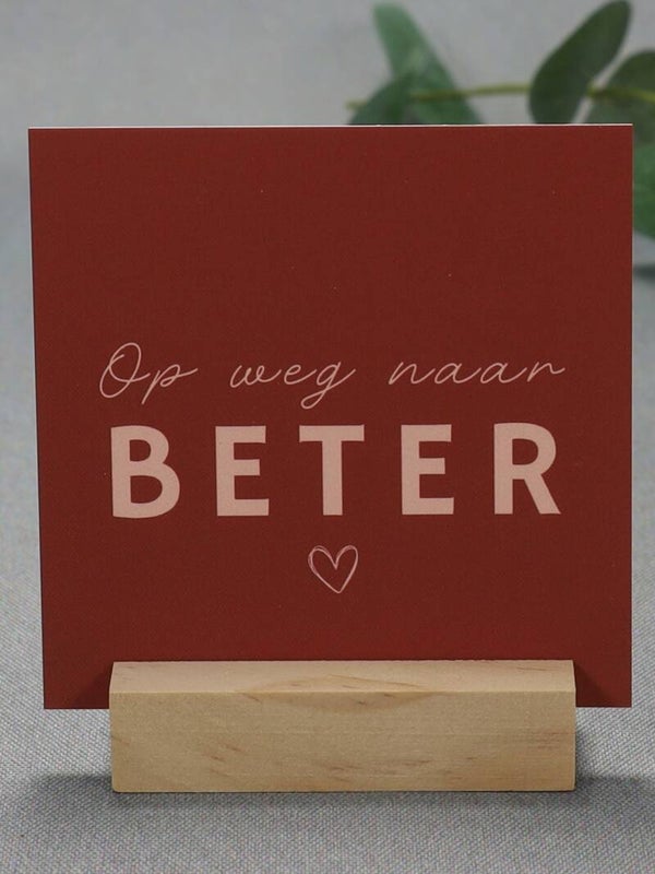 K | Op weg naar beter