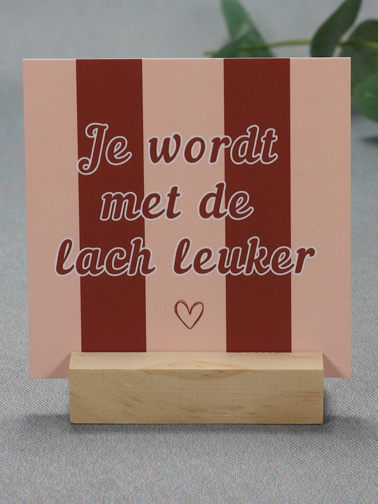 K | Jij wordt met de lach leuker