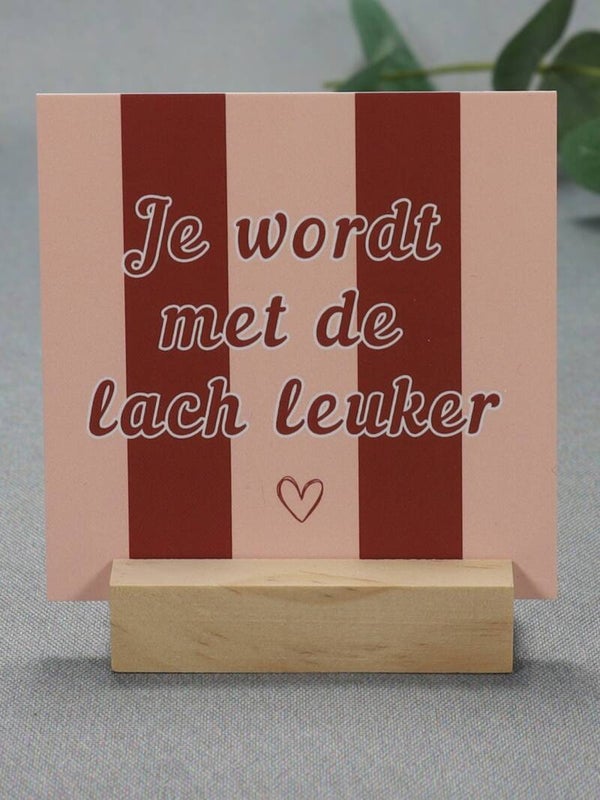 K | Jij wordt met de lach leuker