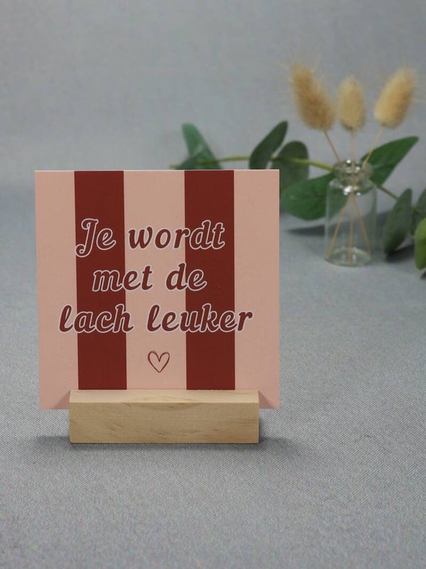 K | Jij wordt met de lach leuker