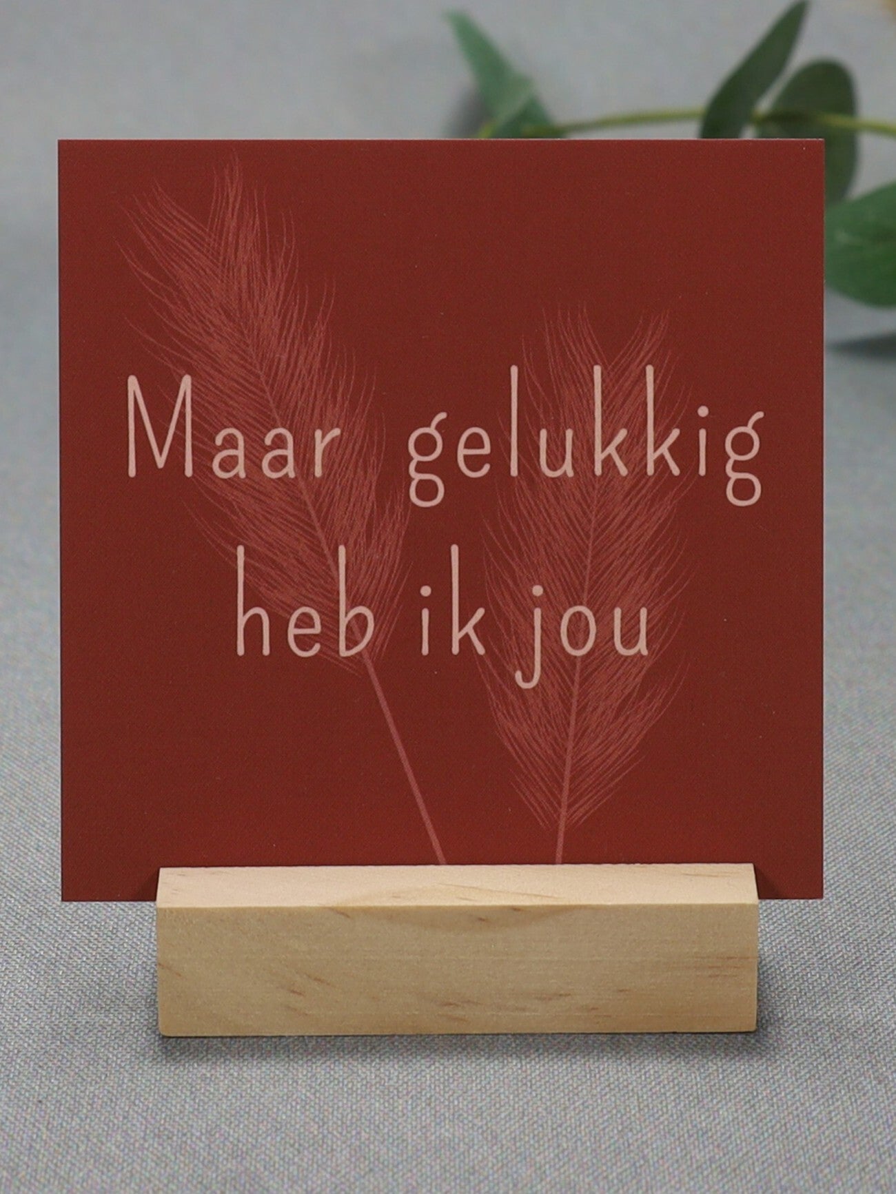 K | Maar gelukkig heb ik jou