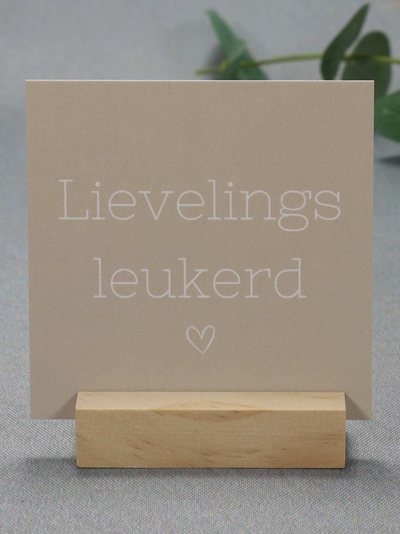 K | Lievelingsleukerd