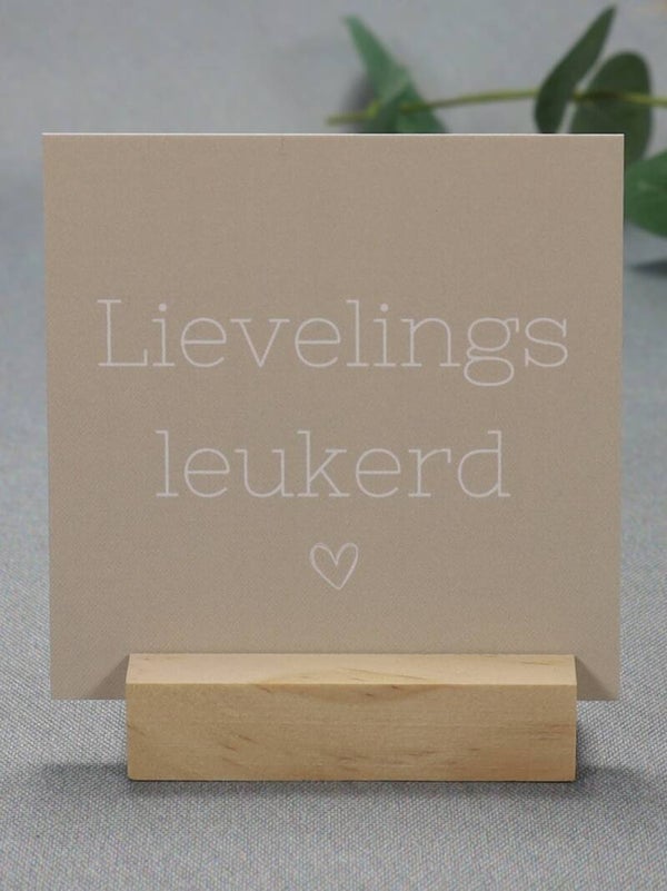 K | Lievelingsleukerd