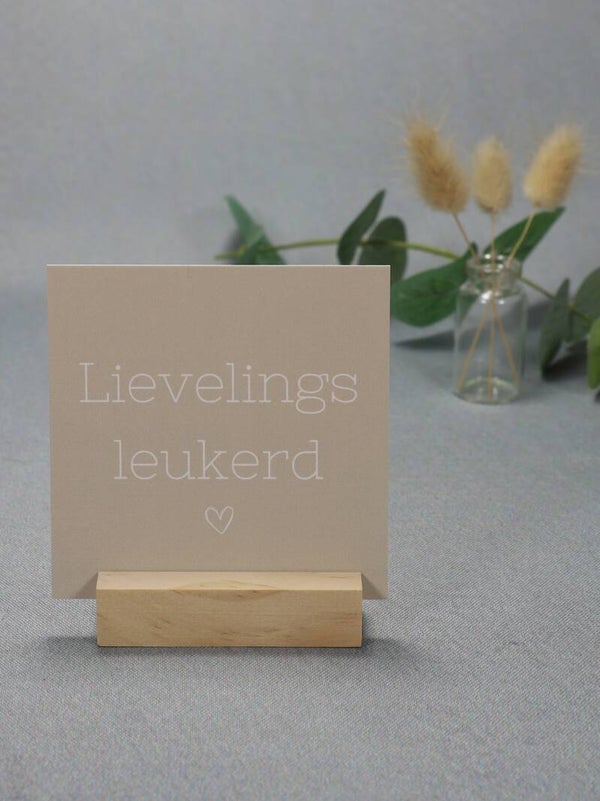 K | Lievelingsleukerd
