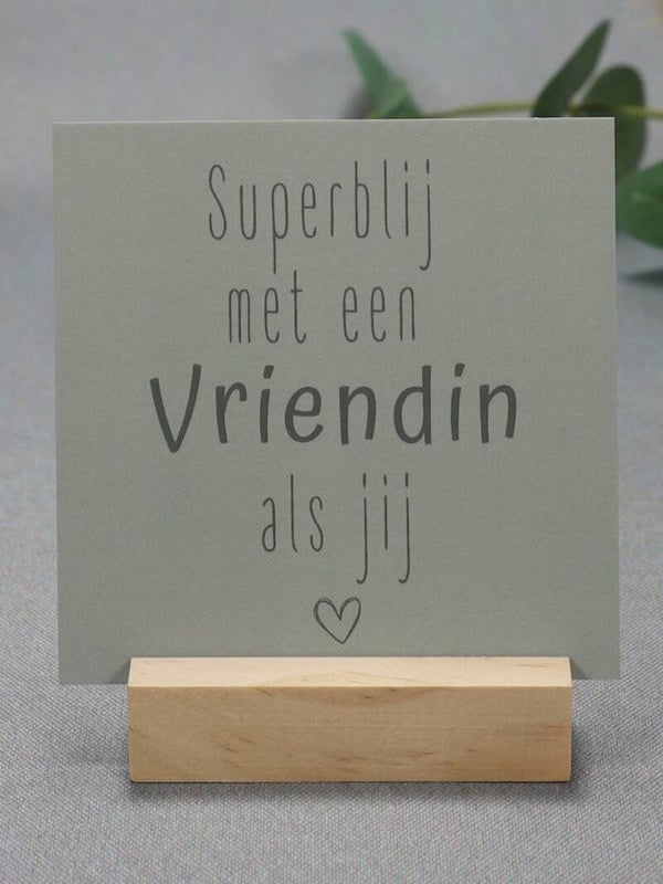 K | Superblij met een vriendin als jij