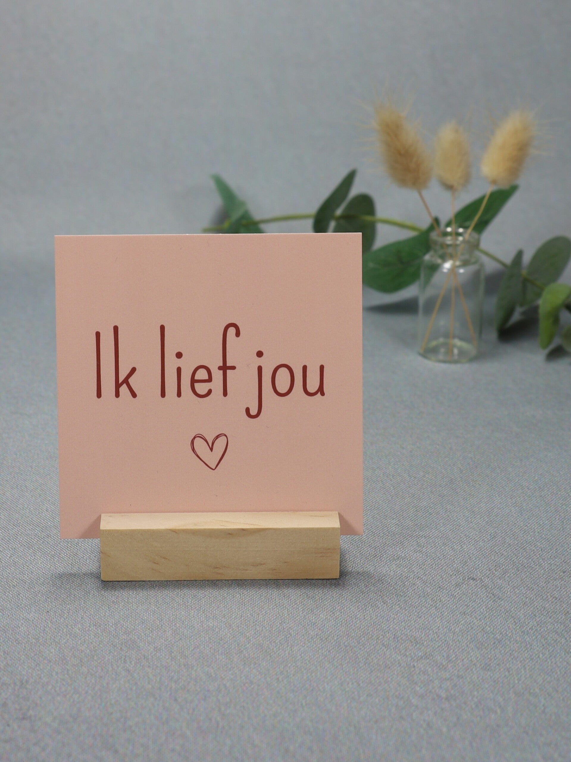 K | Ik lief jou