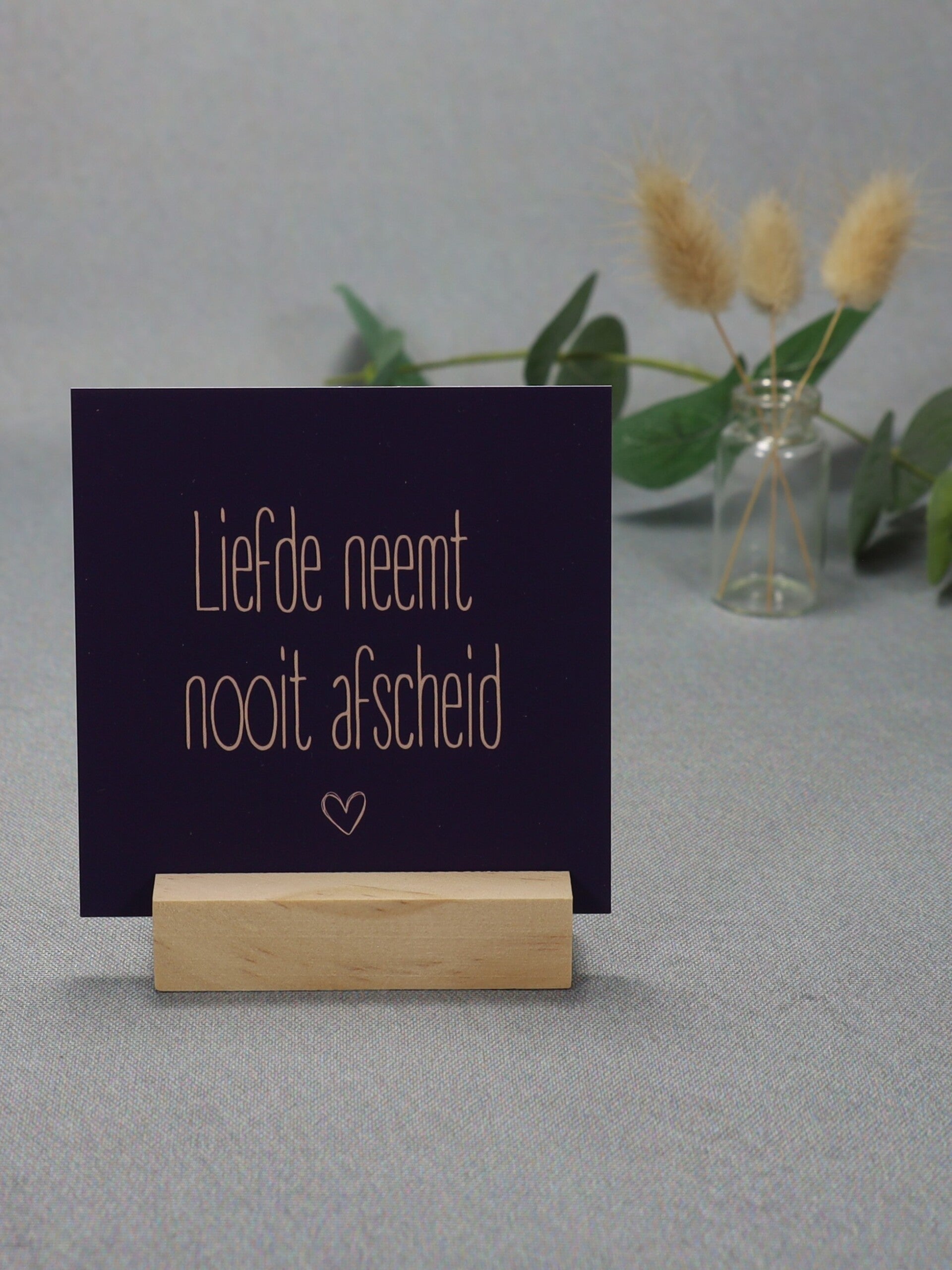 K | Liefde neemt nooit afscheid