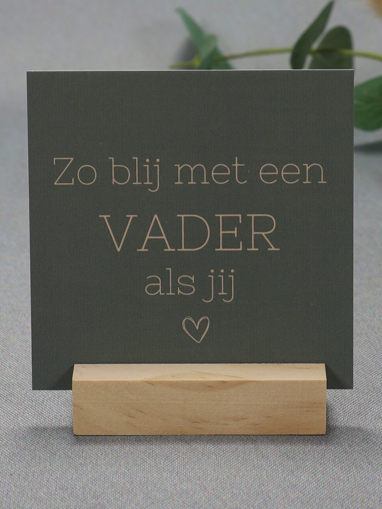 K | Zo blij met een vader als jij