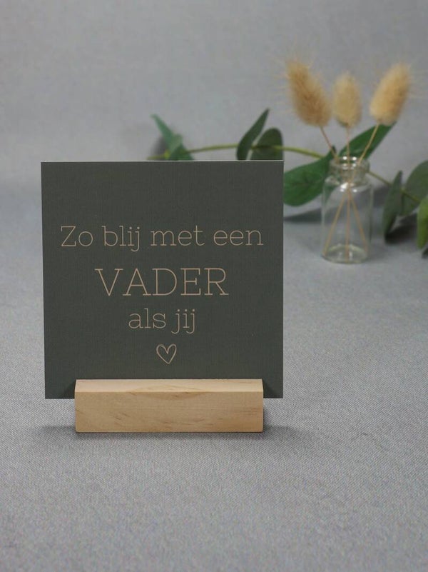K | Zo blij met een vader als jij