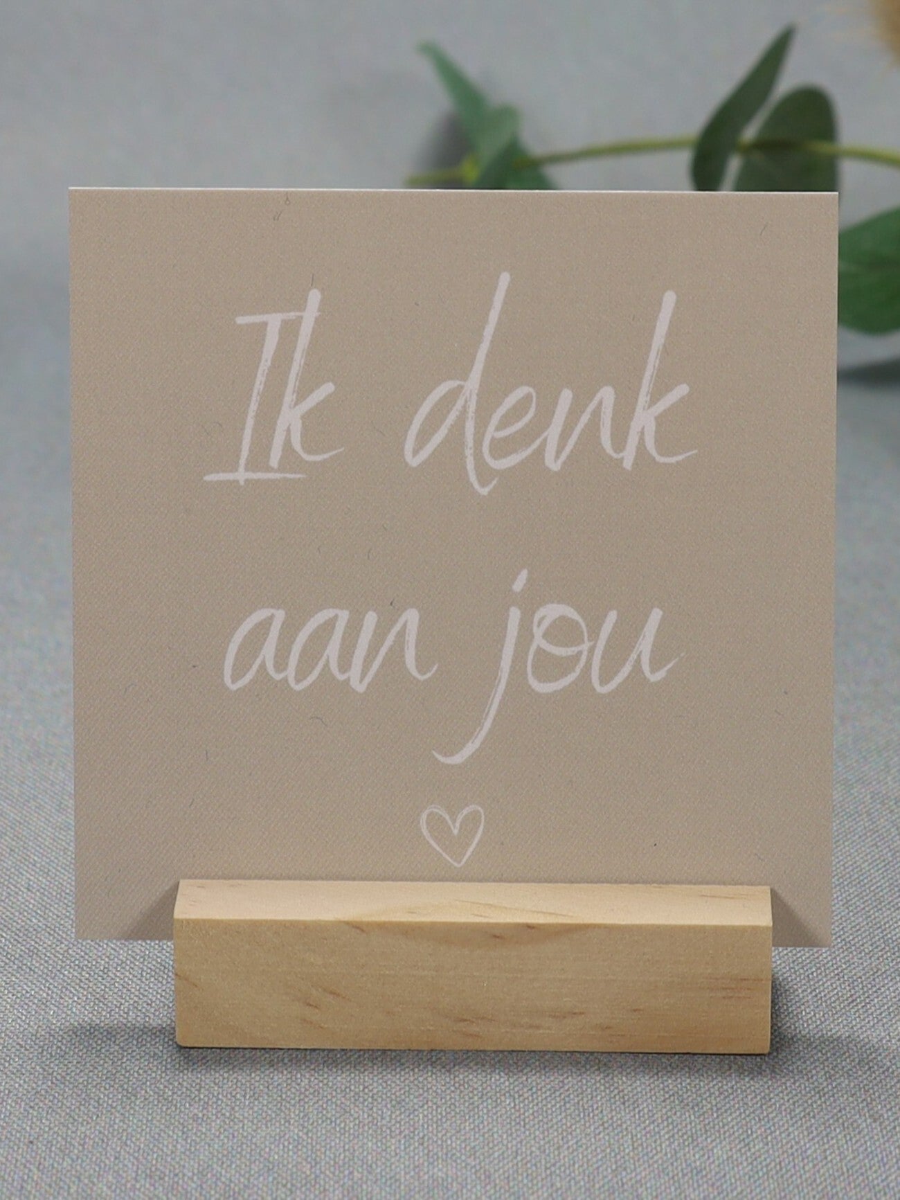 K | Ik denk aan jou