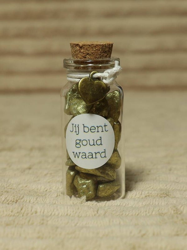 Flesje | Jij bent goud waard