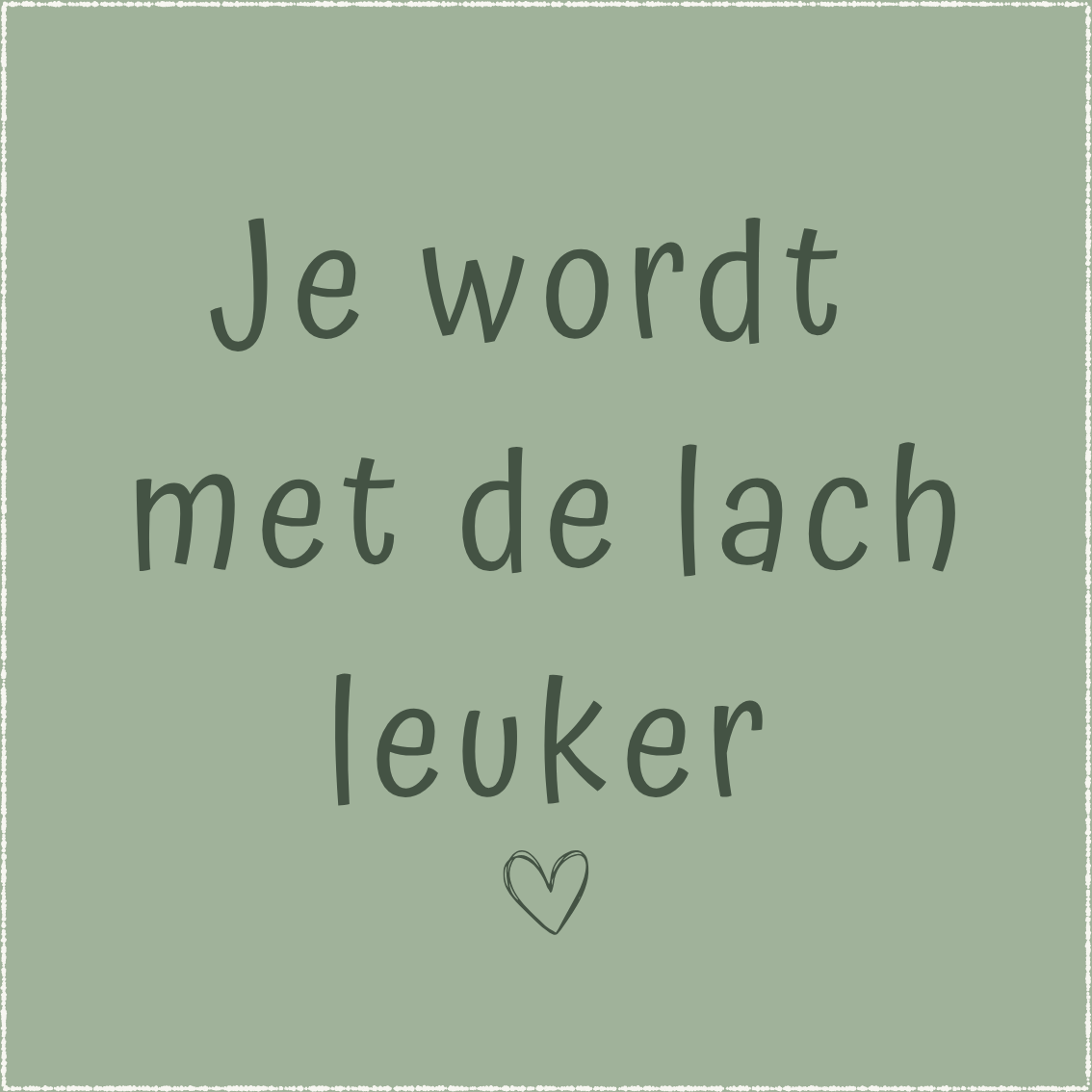 K | Jij wordt met de lach leuker