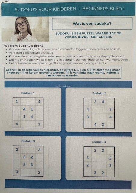 Bonus 2: Sudoku's voor beginners