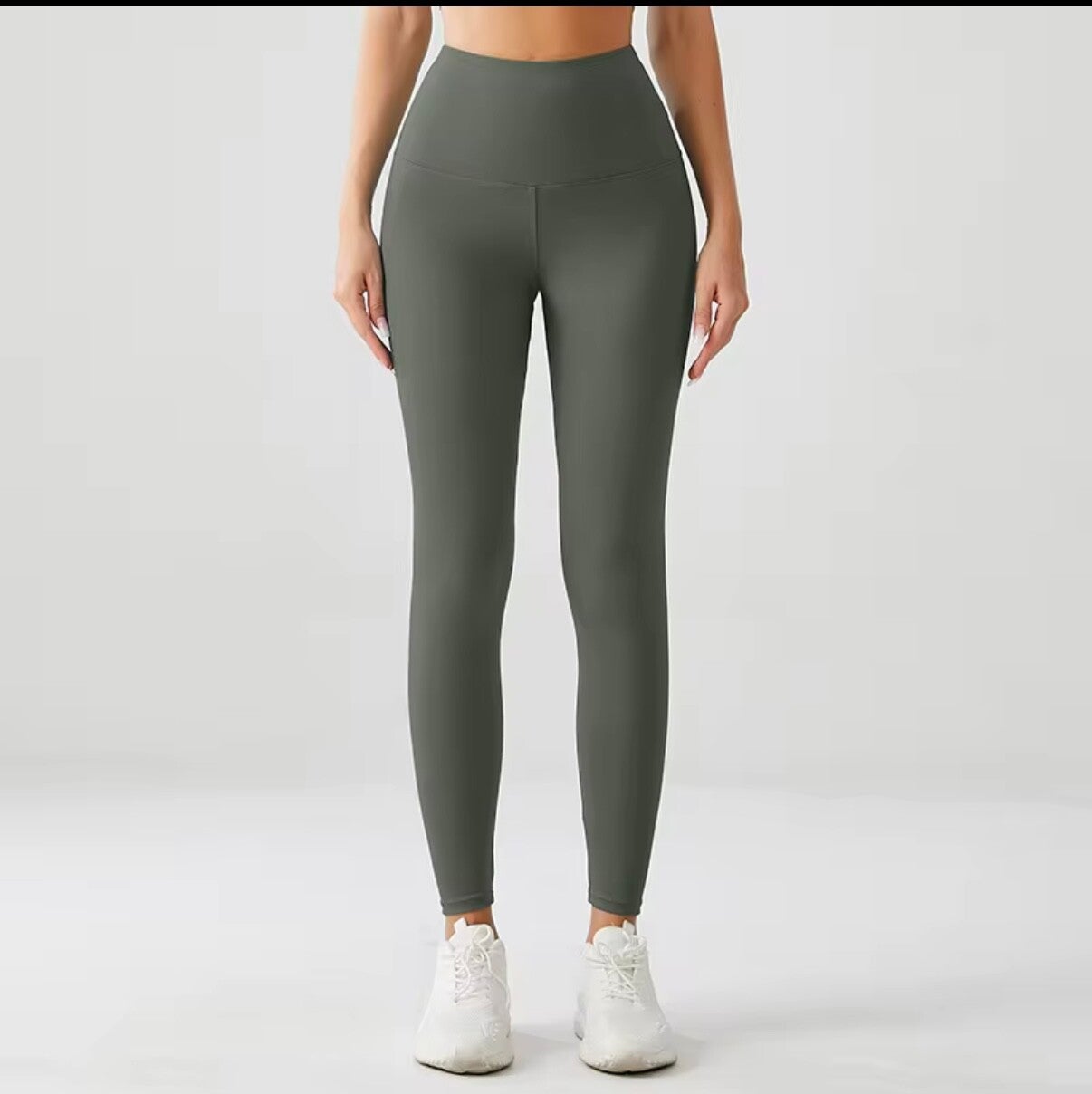 BBL-Legging straight Olive/ Army Green