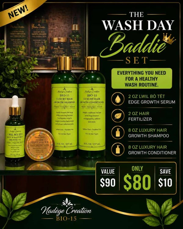 The Wash Day Baddie Set