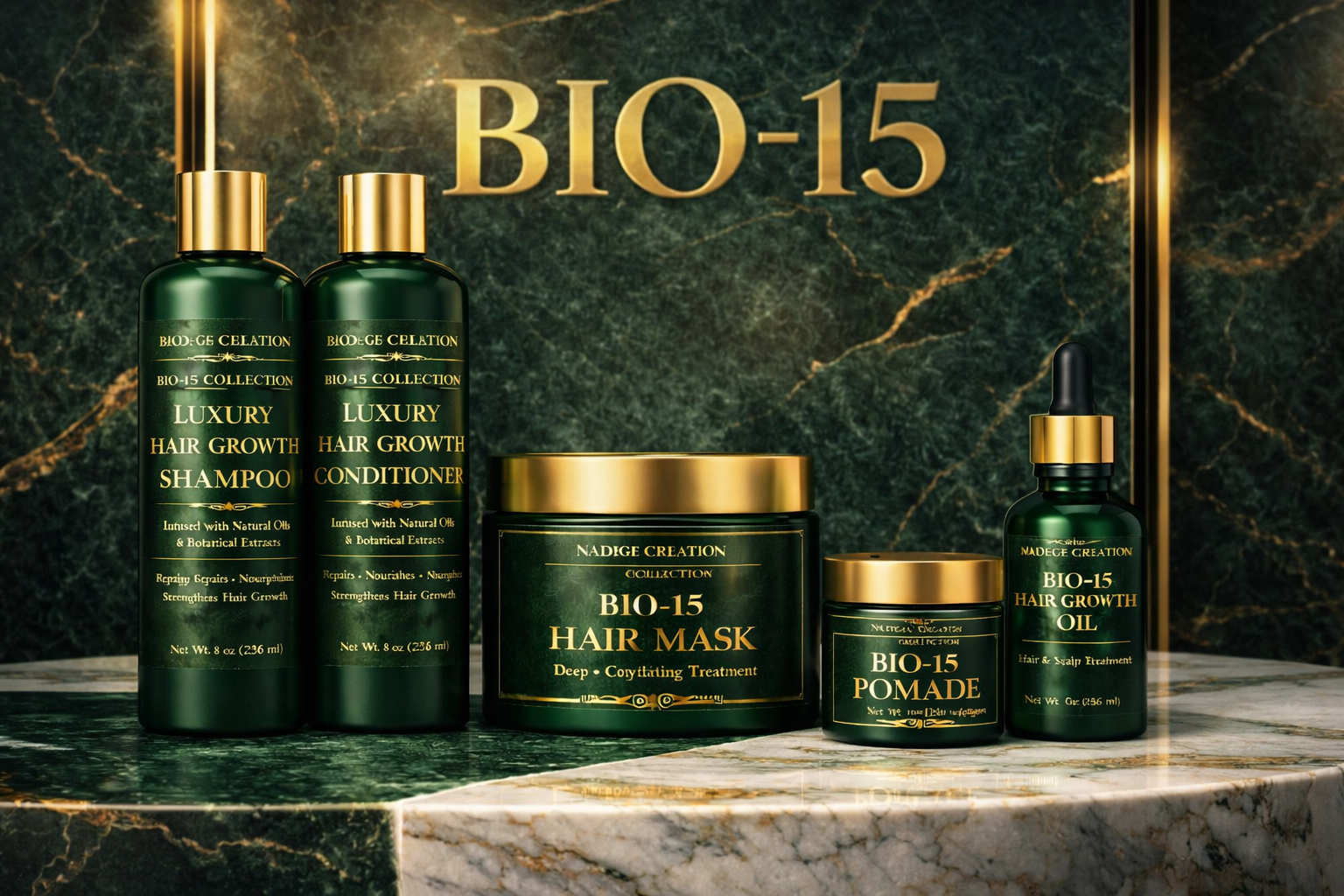 BIO-15 LUXURY HAIR GROWTH COLLECTION