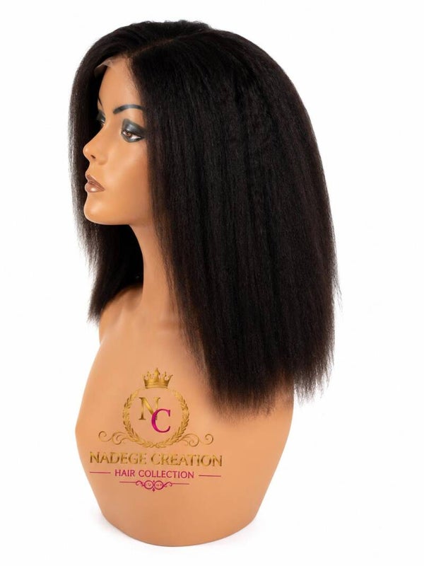Natural Crown Yaki Wig