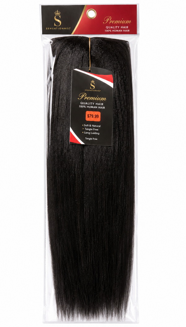 Premium Straight Hair Extension – Natural Sleek Finish