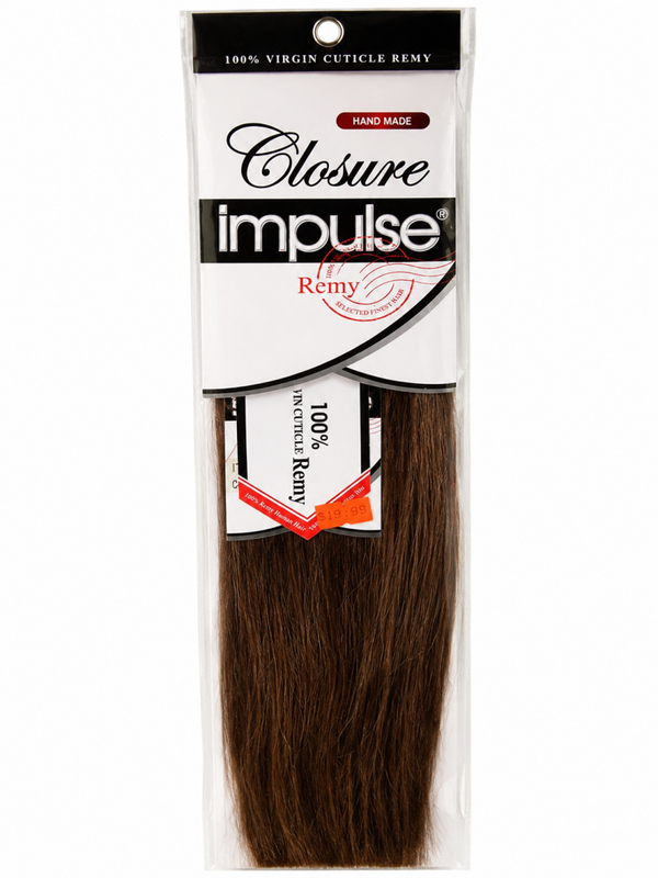 Impulse Remy Handmade Closure – 100% Virgin Cuticle Remy Hair