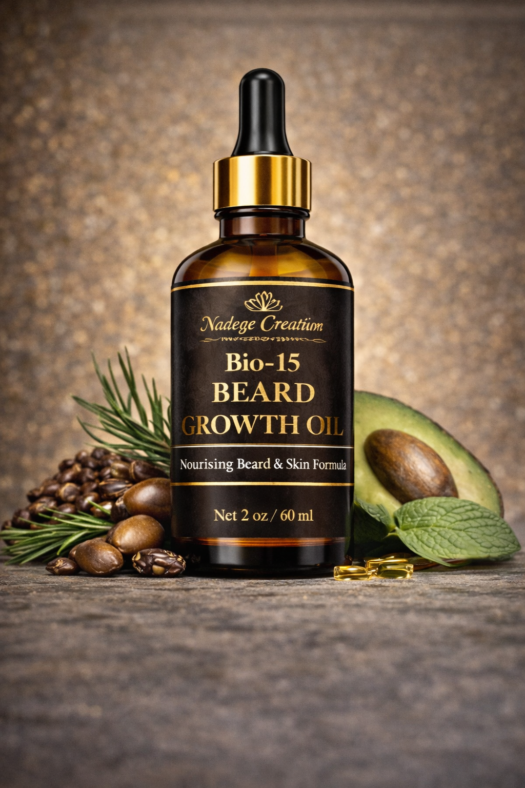 Bio-15 Beard Growth Oil